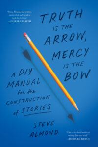 book cover with pencil and a shadow of an arrow